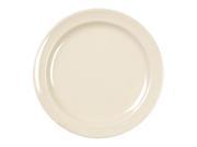 Excellante Milan Melamine Tan Collection 6 1 2 Inch Round Plate Tan Dozen