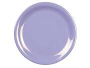 Excellante Blue Melamine Collection 10 1 2 Inch Narrow Rim Round Plate Blue Dozen