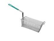 Excellante Rectangular Fry Basket with Blue Handle Each