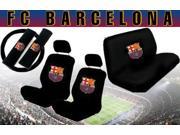 FC Barcelona Seat Cover Set – 11pc Full Interior