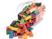 Learning Resources Dominoes Double Six Color Bucket