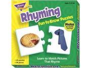 Rhyming Fun To Know Puzzles