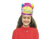 Happy Birthday Crowns 23 1 2w x 6 1 4h 30 Pack