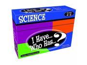 Teacher Created Resources I Have Who Has Science Card