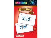 Carson Dellosa Cd 734009 Spectrum Flash Cards Division 0 12 Gr 3 5