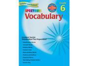 Carson Dellosa Publishing Spectrum Vocabulary Workbook Grade 6