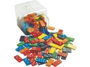 Learning Advantage Dominoes Jar for Math Class or Home Play