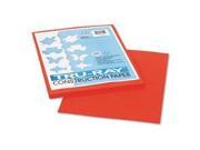 Pacon Recycled Fade Resistant Construction Paper 9 X 12 Inches Orange 50 Per Package
