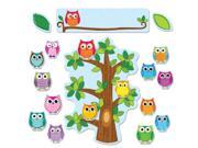 Carson Dellosa Colorful Owls Behavior Bulletin Board Set 110226