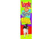 Eureka Jumbo Vertical Banner Look At Things from a New Angle 72 x 17 Inches 849453
