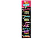 Eureka Vertical Classroom Banner Ways to Stop Bullying 45 x 12 Inches 849571