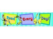 Eureka Dr. Seuss Classroom Banner, Read Every Day, 12 x 45 Inches (849663)