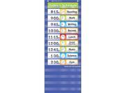 Scholastic Teacher s Friend Schedule Cards Pocket Chart Add ons Multiple Colors TF5405