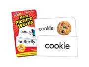 TREND ENTERPRISES T-53005 FLASH CARDS MORE PICTURE WORDS-96/BOX TREND ENTERPRISES T-53005 FLASH CARDS MORE PICTURE WORDS-96/BOX