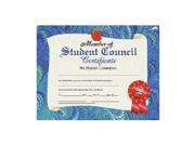 Hayes School Student Council Keepsake Certificates 30 Pack 8.5 X 11 Inch