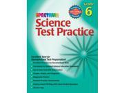 Carson Dellosa Publishing Spectrum Science Test Practice Grade 6