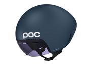 POC Cerebel Raceday Helmet Nickle Blue Size