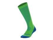 2XU Men s Compression Run Sock Gecko Glow Cobalt Blue Size X Large