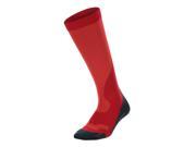 2XU Men s Compression Run Sock Rio Red Sunburst Orange Size Medium