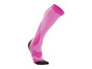 2XU Men s Compression Run Sock Cerise Pink Keepsake Pink Size Medium