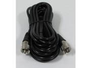 RG 8 Mini 8 Black Cable with PL 259 Connector