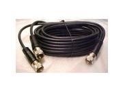 18 ft 95% Shielded RG 59A U Coaxial Cable w Molded 3 PL 259 Connectors For Dual Antenna