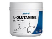 Nutricost L Glutamine Powder 1.1 LBS 500 GMS Pure L Glutamine 5000mg per Serving 100 Servings Highest Quality