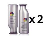 Pureology Hydrate Shampoo 8.5oz and Hydrate Conditioner 8.5 oz duo 2 PACK 2 shampoo 2 conditioners