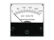 Blue Sea 8245 AC Analog Micro Voltmeter 2 Face 0 250 Volts AC