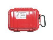 Pelican 1010 Micro Case w Solid Lid Red