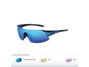 Tifosi Podium XC Golf Interchangeable Sunglasses Clarion Mirror Collection Crystal Blue