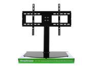 Universal TV Stand Base Wall Mount for 37 55 Flat Screen TVs * Compatible with thousands of flat panel TV models