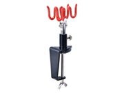 AIRBRUSH HOLDER STAND Holds 2 Airbrushes Clamp On Table Mount Paint Hobby Kit