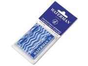 Waterman Blue Pen Refill Card Fountain Pen 8 pack