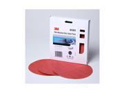 3M 6 400 GRIT Grade Red Abrasive Stikit PSA Sanding Disc Value Pack 25pk 1251
