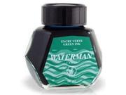 Waterman 2oz Bottled Fountain Pen Ink Green