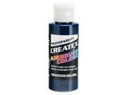 2oz Createx Deep Blue Transparent 5108 2Z Airbrush Paint Color