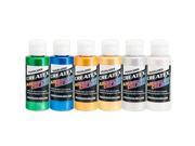 Createx 5804 00 PEARL Airbrush Paint 6 COLOR SET Hobby Crafts Paint
