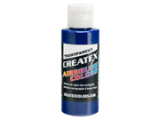 2oz Createx Brite Blue Transparent 5106 2Z Airbrush Paint Color