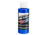 2oz Createx Ultramarine Blue Transparent 5107 2Z Airbrush Paint Color