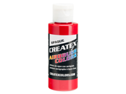 2oz Createx Opaque Red 5210 2Z Airbrush Paint Color Art