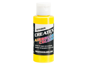 2oz Createx Opaque Yellow 5204 2Z Airbrush Paint Color Art