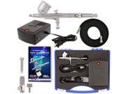 New Precision Dual Action AIRBRUSH AIR COMPRESSOR KIT SET Craft Cake Hobby Paint