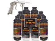 Bed Liner CUSTOM COAT TINTABLE 6 L Urethane Spray On Truck Kit w FREE Spray Gun