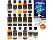 House of Kolor 4oz 14 COLOR KIT KANDY GRAPHIC METALLIC PEARL Basecoat Stencils