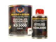 House of Kolor QUART KIT GRAY Color KD3000 DTS Surfacer Sealer w Hardener
