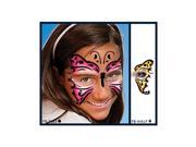 European Body Art Butterfly Face Paint Stencil Template Airbrush Halloween Kids