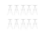 10 Pack of US Art Supply Classroom Large Silver Aluminum Metal Flipchart Easel