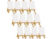 12 US Art Supply Artists 2 x 3 Mini Canvas Easel Set Painting Craft Drawing