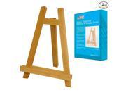 12 Pack of US Art Supply® CARMEL Small Tabletop Display A Frame Easel Painting